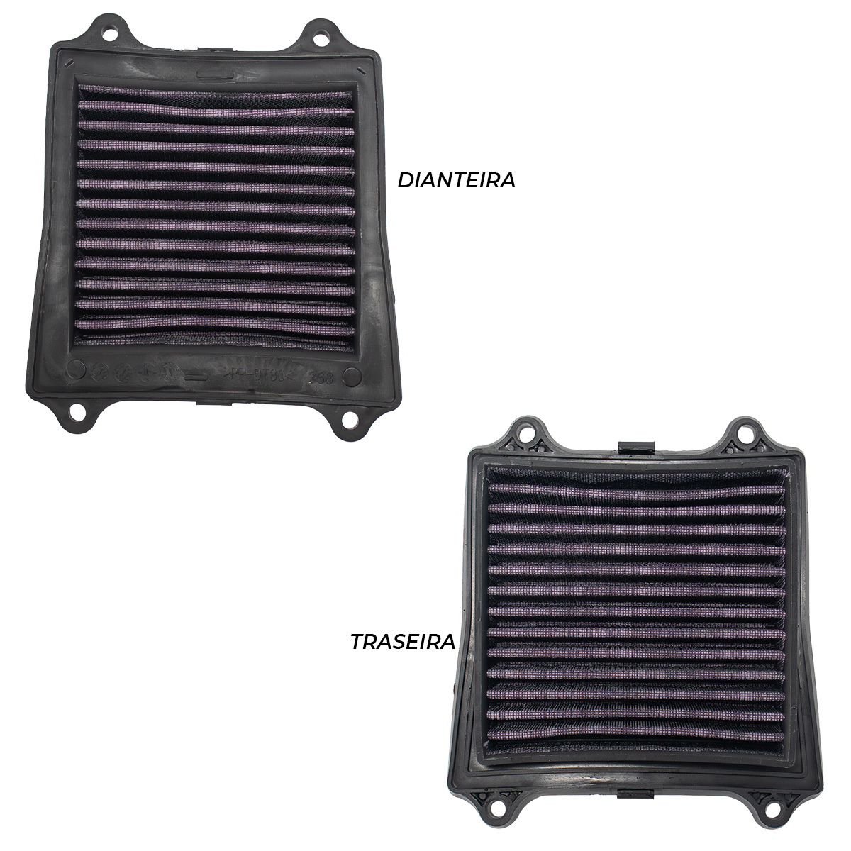 RCI92 - FILTRO DE AR INBOX BAJAJ DOMINAR 160 200 250 400 TODOS ANOS - Imagem 4