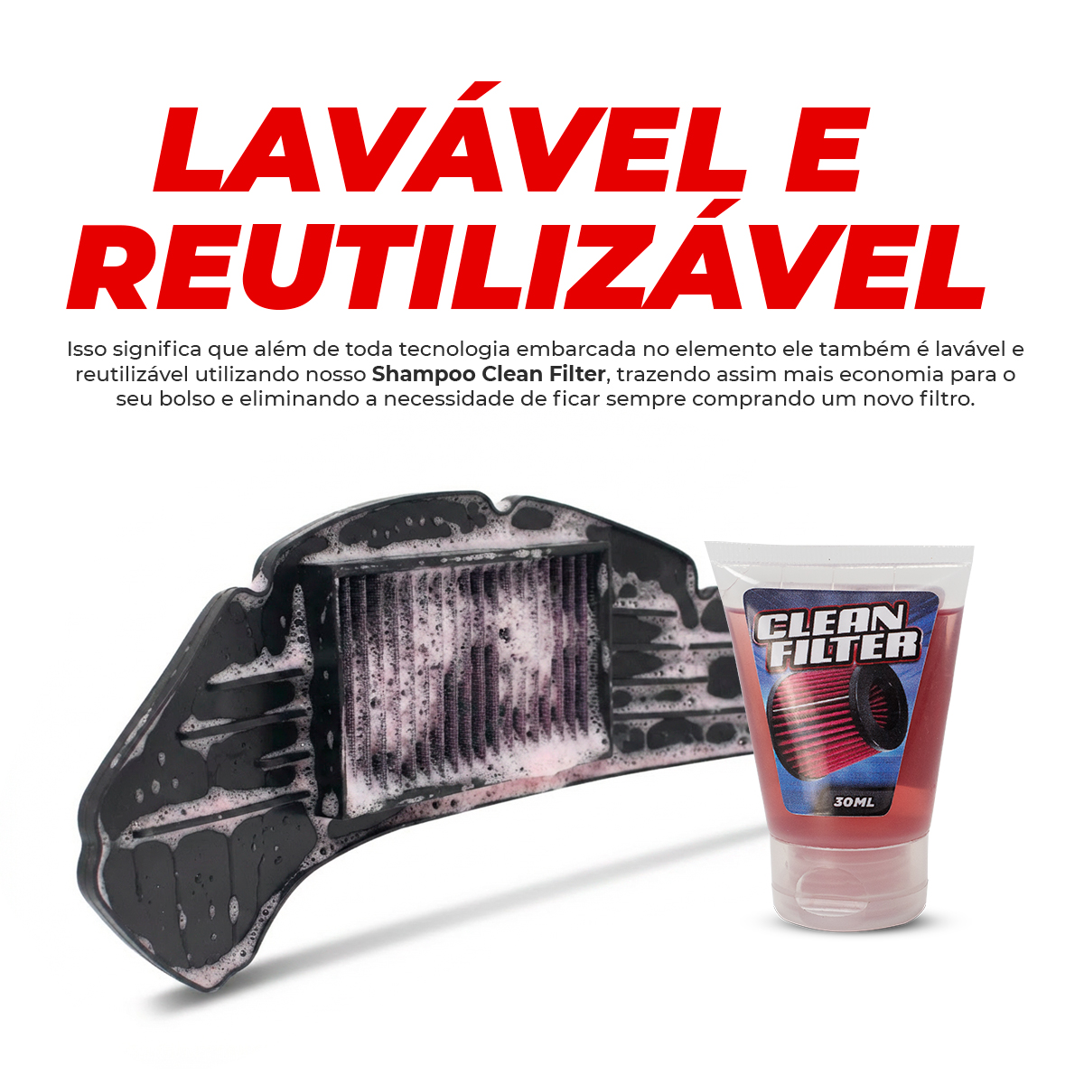 RCI80 - FILTRO DE AR INBOX YAMAHA NMAX 160 2021 EM DIANTE - Imagem 5