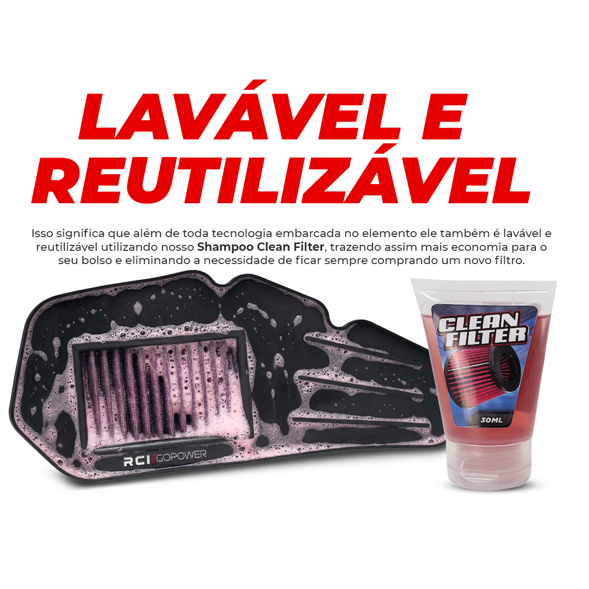 RCI76 - FILTRO DE INBOX HONDA PCX 150 2013 A 2018 - Imagem 5