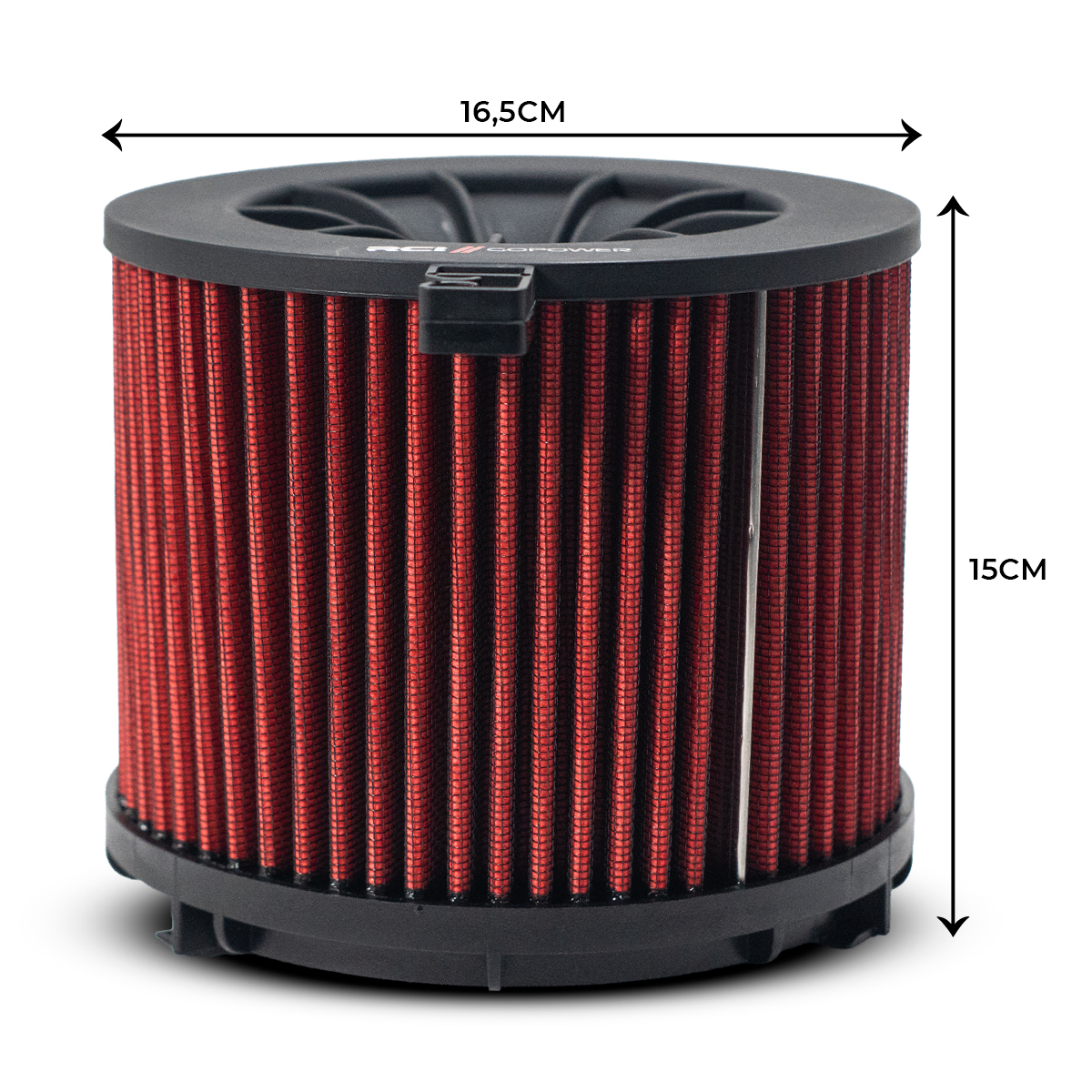 RCI218 - FILTRO DE AR INBOX AUDI A4 2.0 TFSI 252CV 2017 EM DIANTE / A5 2.0 TFSI 252CV 2017 EM DIANTE / Q5 2.0 TFSI 252CV 2017 EM DIANTE / RS4 2.9 TFSI 450CV 2019 EM DIANTE / RS5 2.9 TFSI 450CV 2019 EM DIANTE - Imagem 3