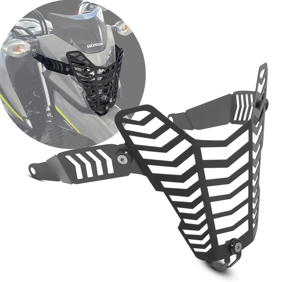 RCI625PT – PROTETOR DE FAROL DA BROS (GEOMETRICO)