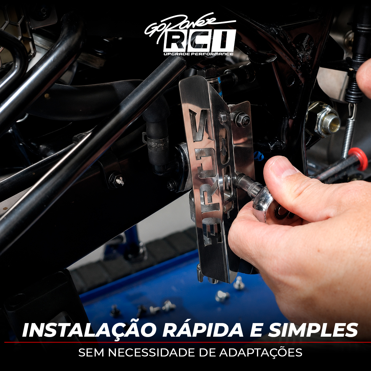 RCI622CR - PROTETOR DO CILINDRO DE FREIO HONDA BROS 160 2025 EM DIANTE - Imagem 3