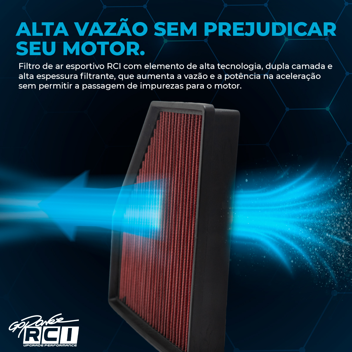 RCI171 - FILTRO DE AR INBOX BMW 320i G20 2.0 TURBO 2019 EM DIANTE / 330i G20 2.0 TURBO 2019 EM DIANTE / M340i G20 3.0 TURBO 2019 EM DIANTE / Z4 sDrive20i 2.0 TURBO 2019 EM DIANTE / Z4 M40i 3.0 TURBO 2019 EM DIANTE - Imagem 3