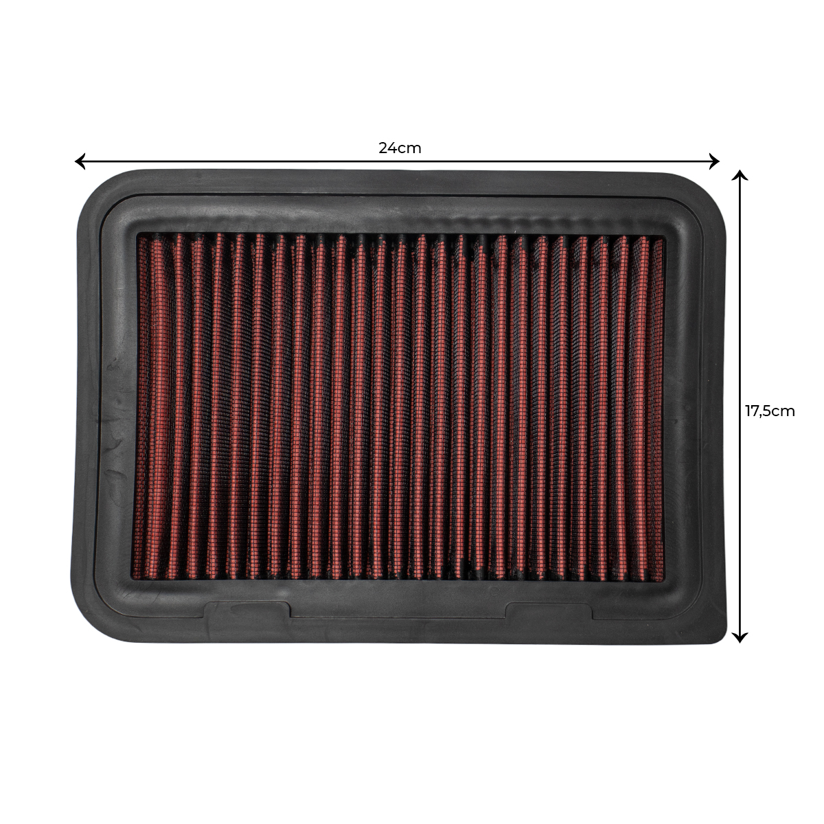 RCI179 - FILTRO DE AR INBOX TOYOTA COROLLA FIELDER 1.8 16V FLEX 2008 A 2014 / TOYOTA COROLLA 1.8 16V FLEX 2008 A 2019 / TOYOTA COROLLA 2.0 16V FLEX 2010 A 2019 / TOYOTA YARIS 1.3 16V FLEX 2018 EM DIANTE / TOYOTA YARIS 1.5 16V 2018 EM DIANTE / TOYOTA RAV4 2.0 16V 2009 A 2018 - Imagem 4