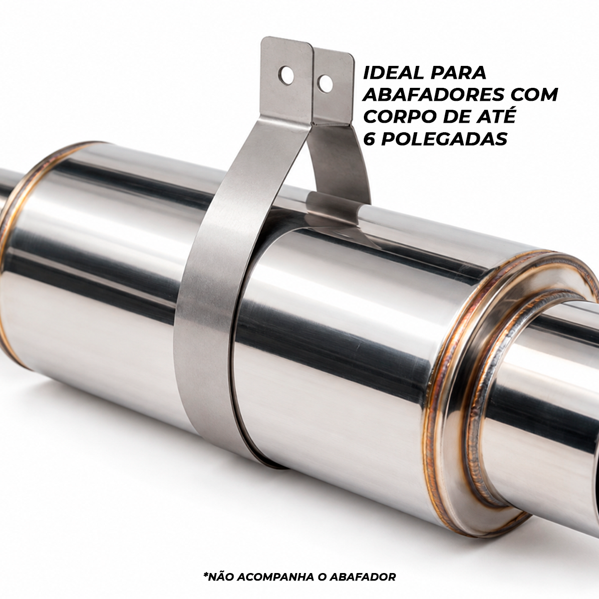CINTA DE FIXAÇÃO PARA ABAFADORES ATÉ 6″ - Imagem 3